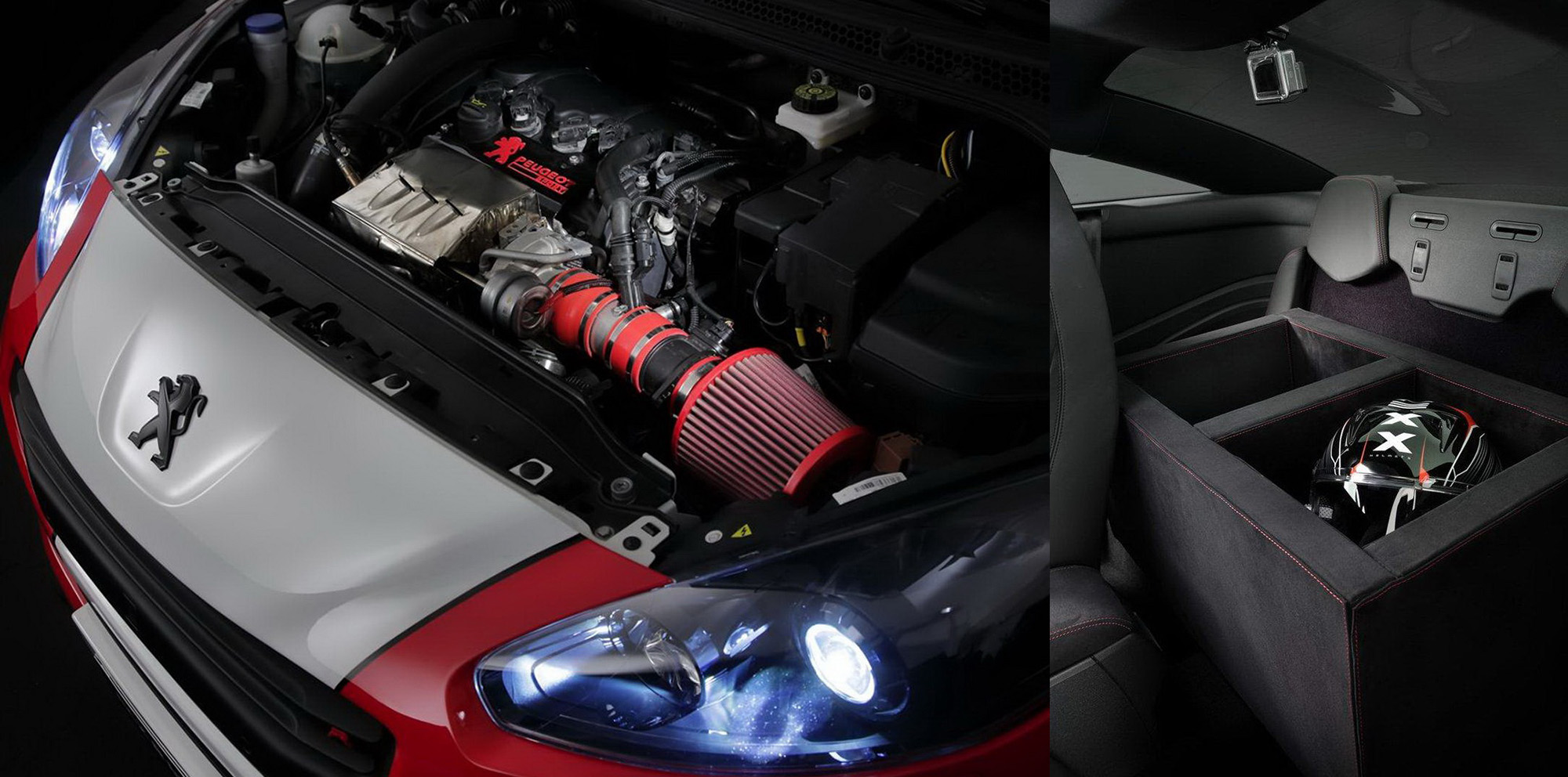 Peugeot RCZ R Bimota boasts 224kW 1 6 litre turbo engine Photos 1 of 4 