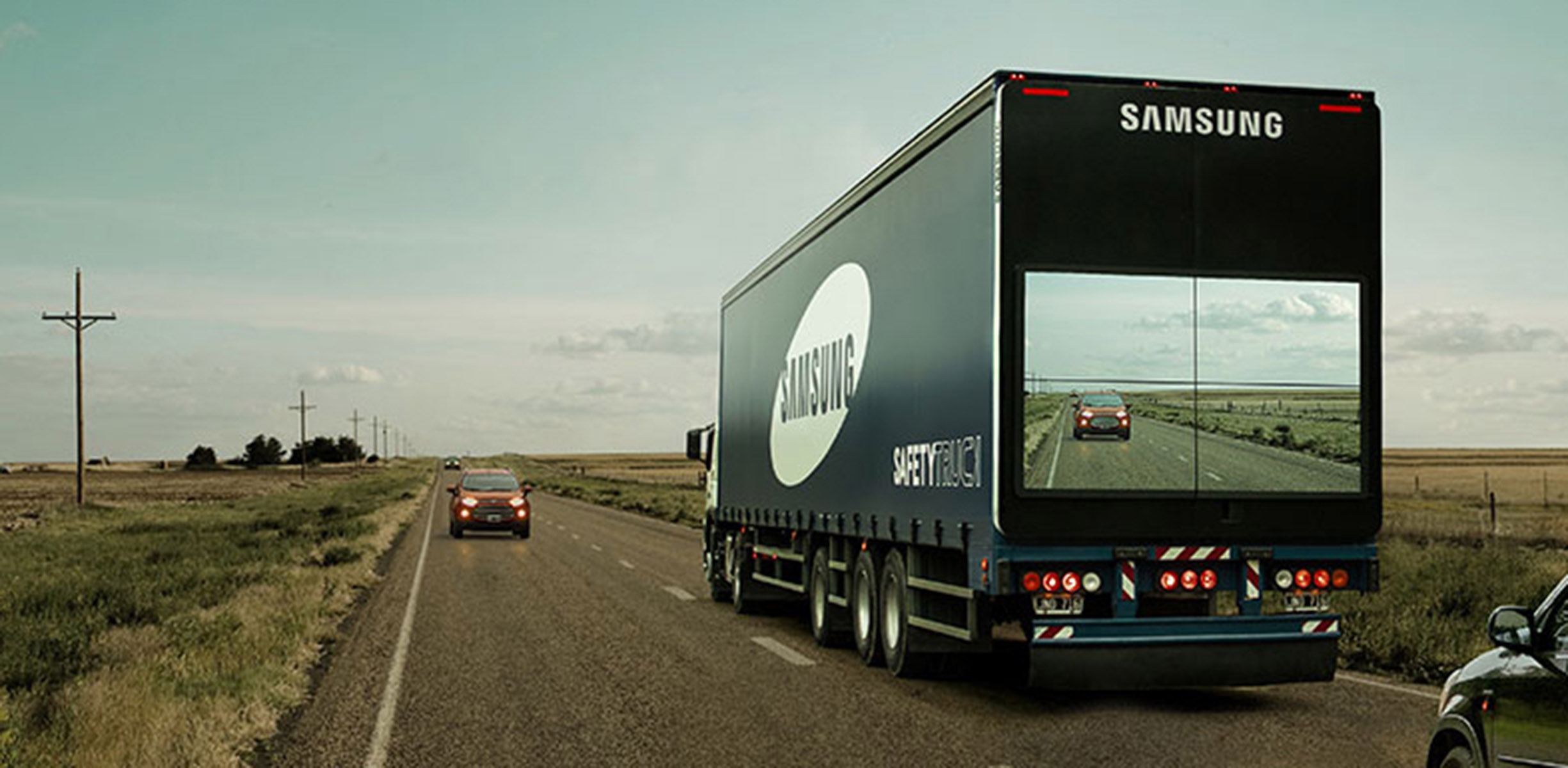 Samsung Safety Truck Upaya Kurangi Kecelakaan Di Argentina