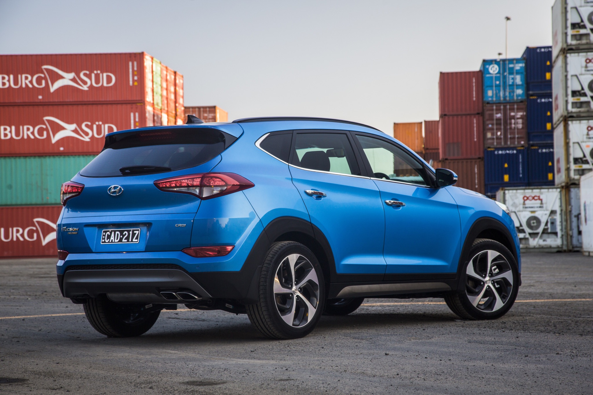 Hyundai tucson 2015 vs 2016 ford shelby