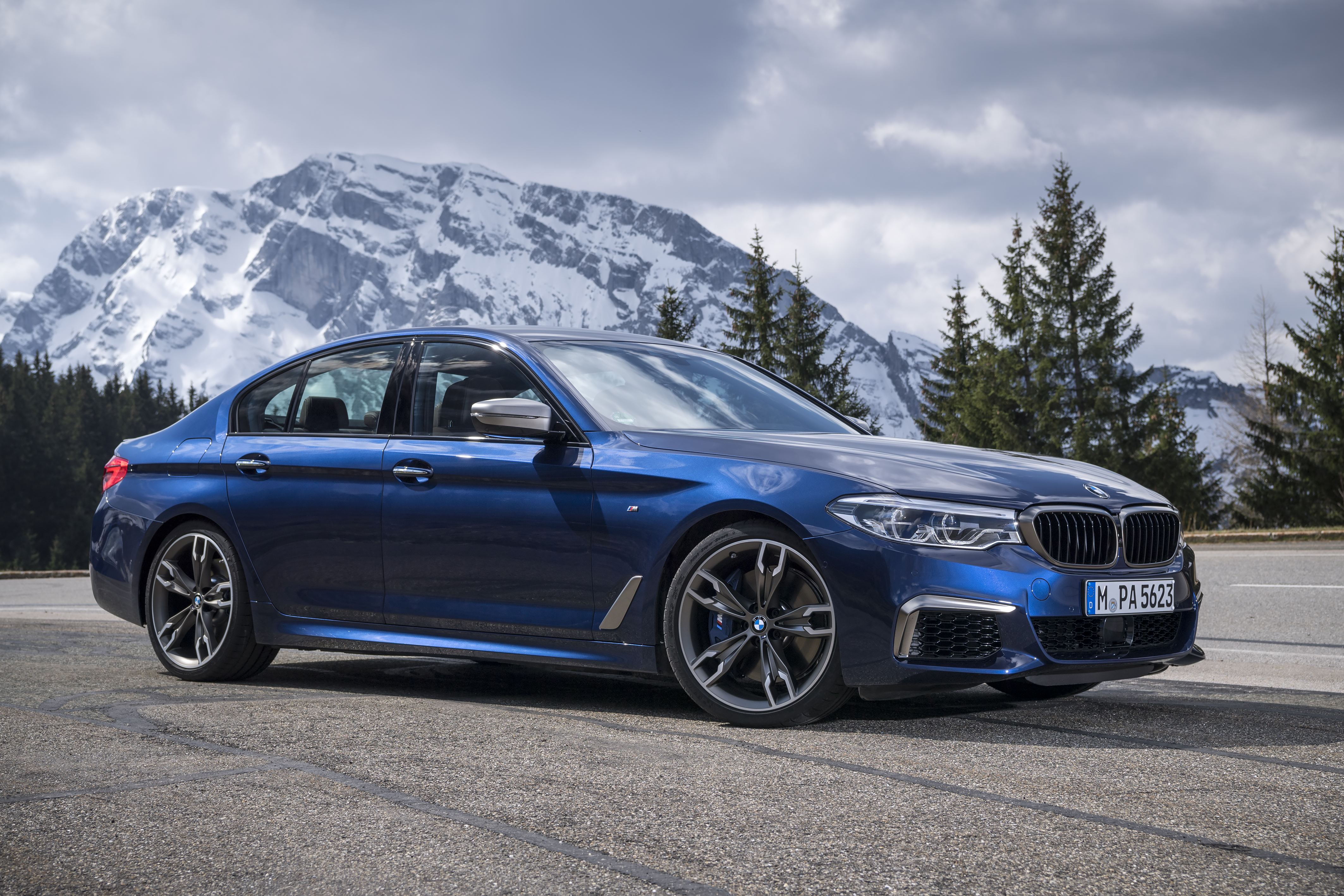 2017 BMW M550i xDrive quick drive CarAdvice