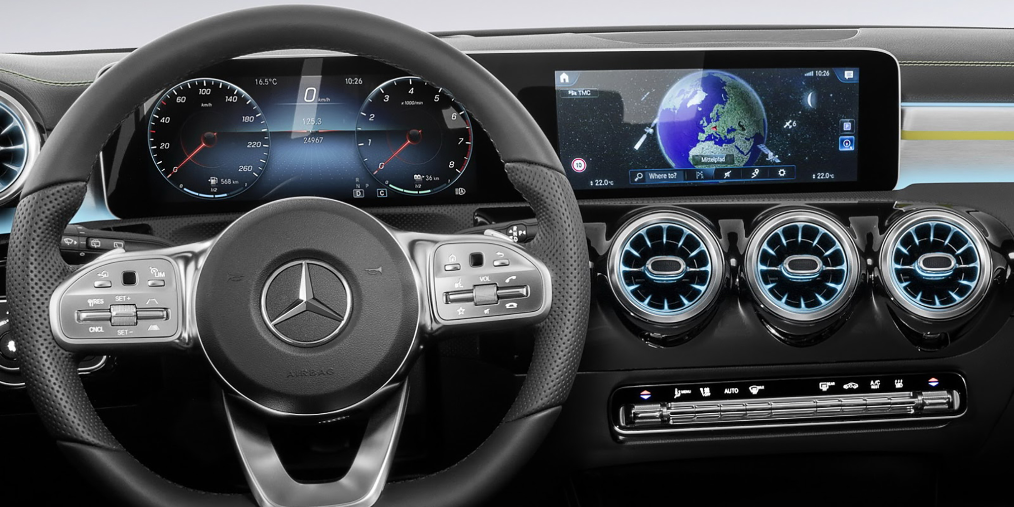 2018 Mercedes-Benz A-Class interior revealed - Photos (1 