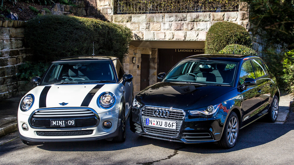 Audi A1 V Mini Cooper Comparison Review