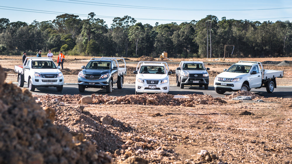 Single Cab Ute Comparison Isuzu D Max V Mazda Bt 50 V Mitsubishi
