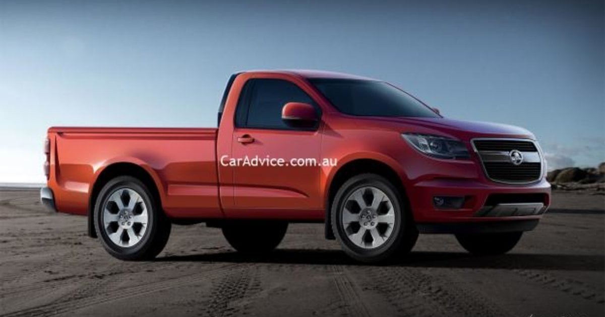 2012 Holden Colorado Revealed In Patent Leak