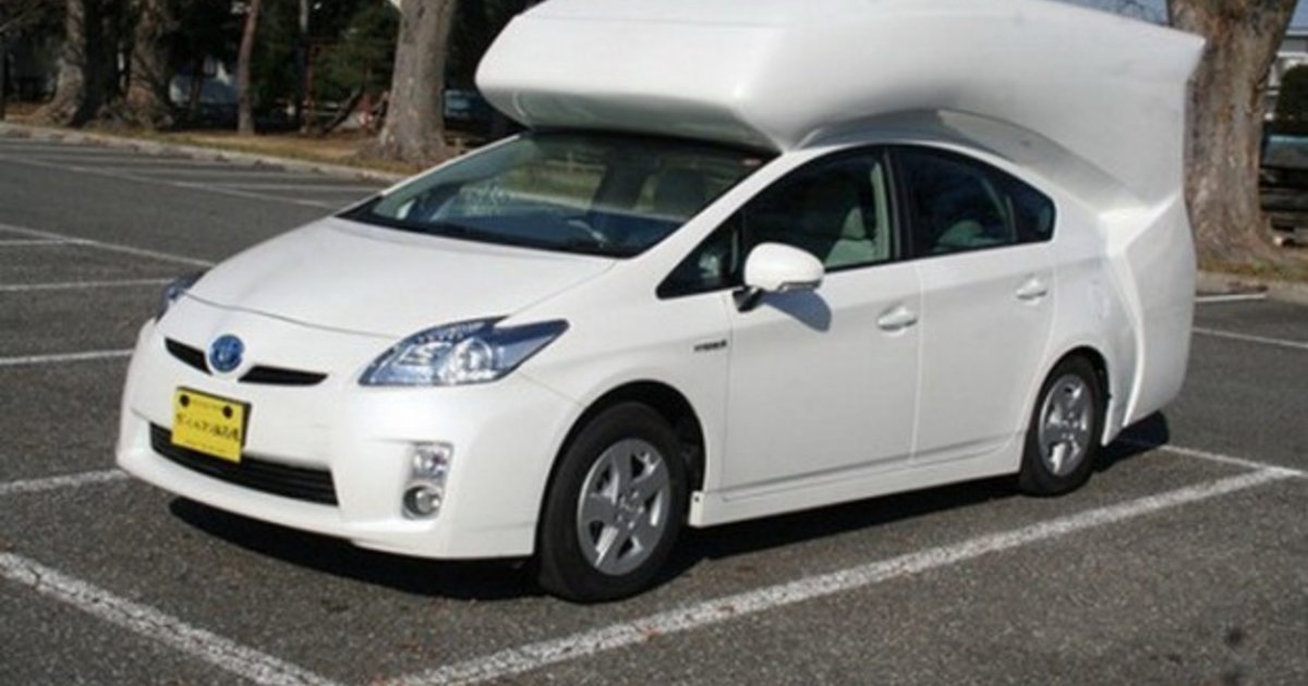 Toyota Prius Camper Conversion Unveiled At Tokyo Auto Salon