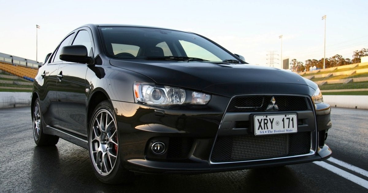 Mitsubishi lancer evolution 2008