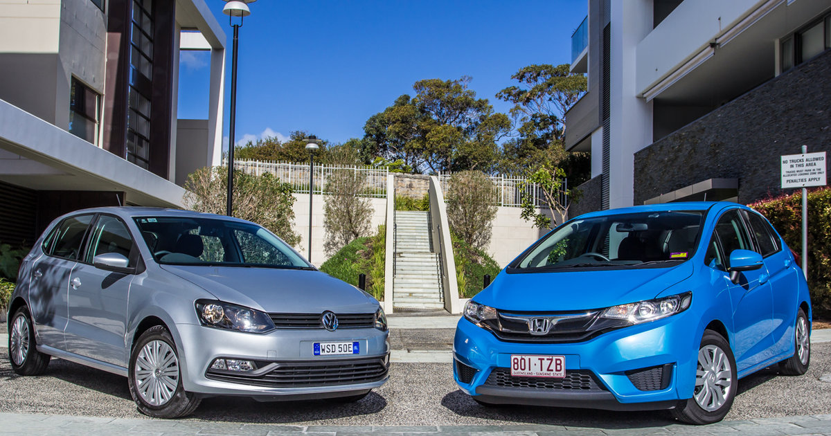 Honda Jazz v Volkswagen Polo : Comparison review