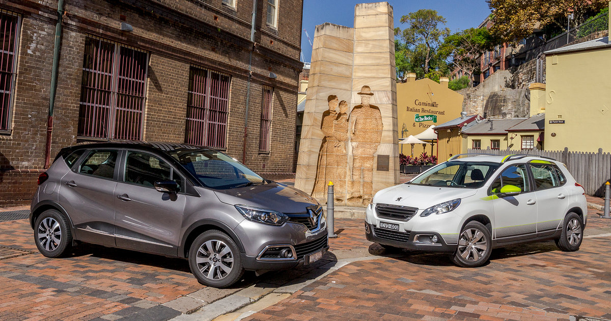 Peugeot 2008 v Renault Captur : Comparison Review