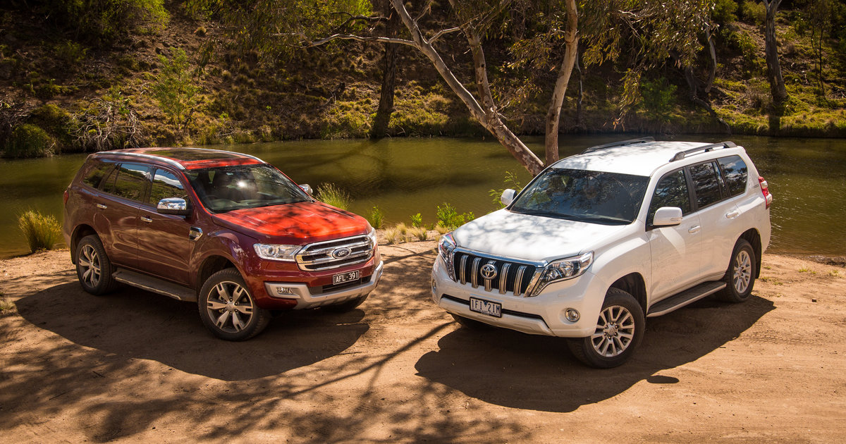 Ford Everest Titanium v Toyota Prado VX :: Comparison Review