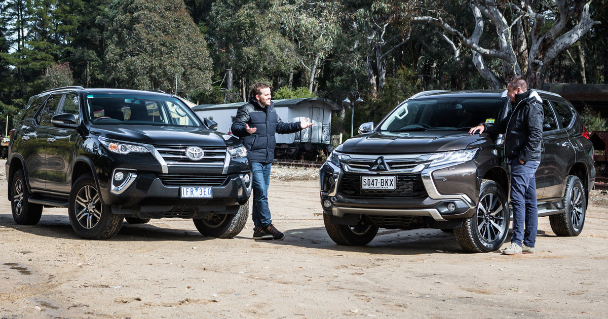 2016 Toyota Fortuner GXL V Mitsubishi Pajero Sport Exceed ... 2016 Toyota Fortuner GXL V Mitsubishi Pajero Sport Exceed ...