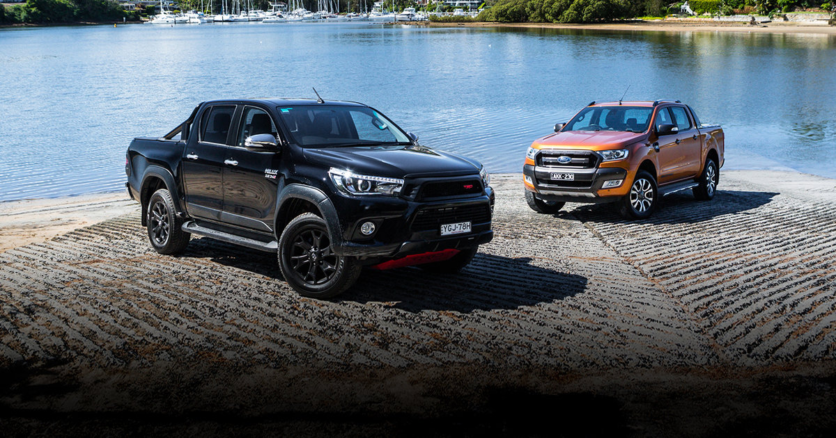 Ford Ranger Wildtrak V Toyota HiLux TRD Comparison