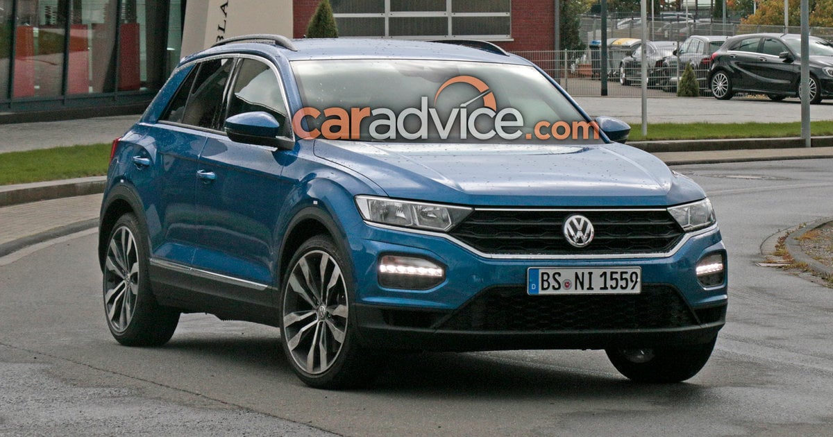 Volkswagen T-Roc R spied at the Nurburgring