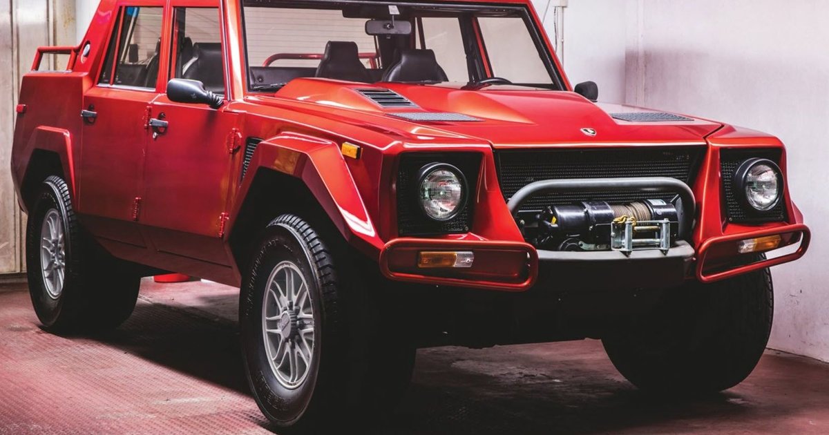 Ultra-rare Lamborghini LM002 sells for $390,000 Ultra-rare Lamborghini LM002 sells for $390,000
