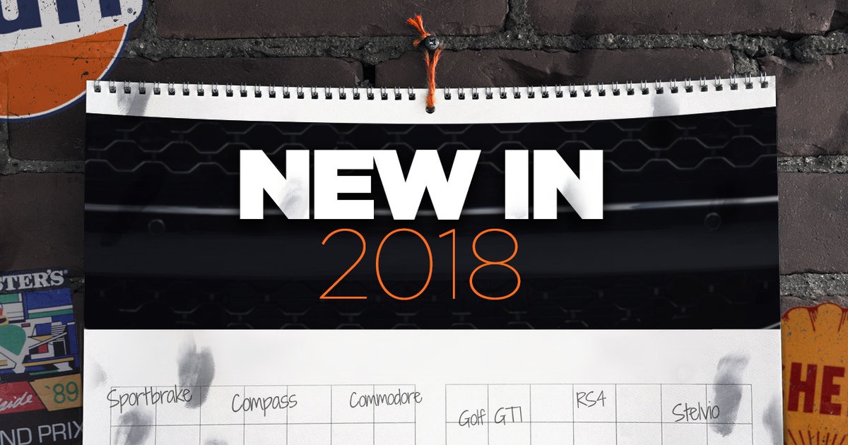 New Cars: 2018 New Car Calendar