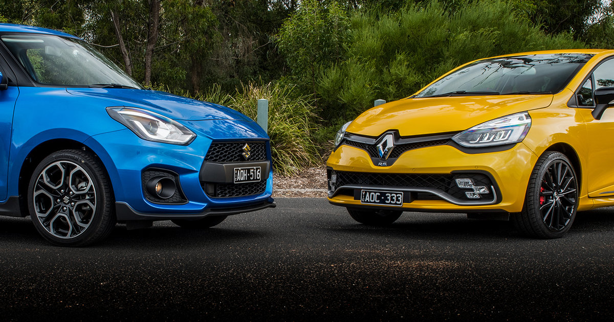 2018 Renault Clio Rs Cup V Suzuki Swift Sport Comparison