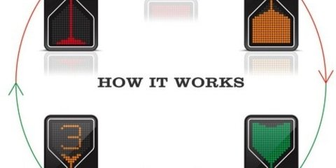 Traffic Light Hourglass Leds Provide Countdown To Green