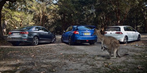 Sports car comparison : Subaru WRX STI v Audi S3 v ...