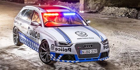 audi rs4: 331kw performance wagon joins nsw police force