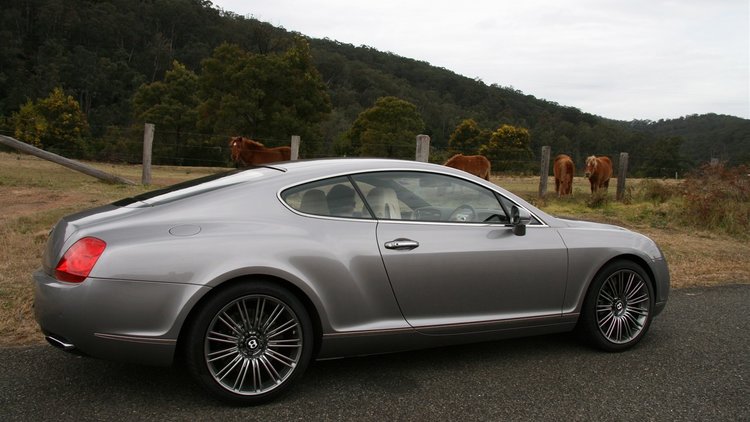 Bentley Continental gt 2008 салон