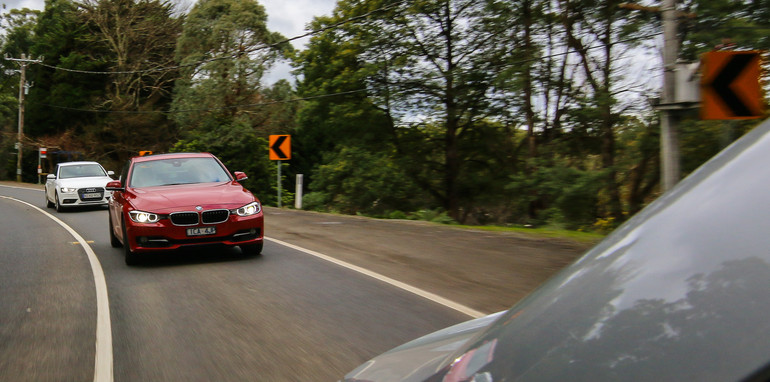 Luxury Sedan Comparison Round One : Audi A4 v BMW 3 Series