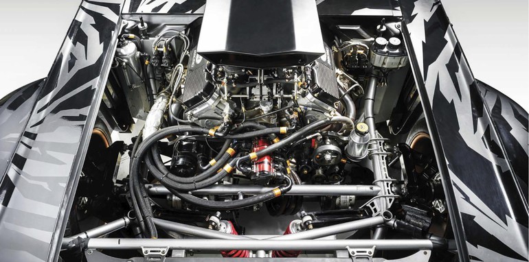 Hoonigan Mustang Engine