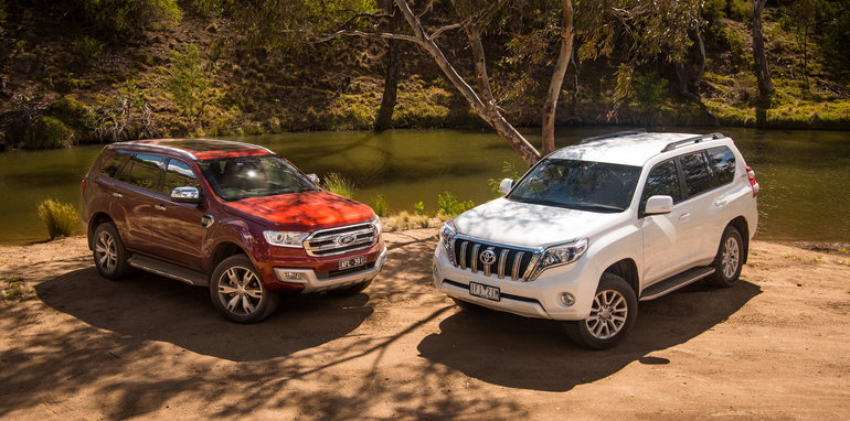 Ford Everest Titanium v Toyota Prado VX :: Comparison Review