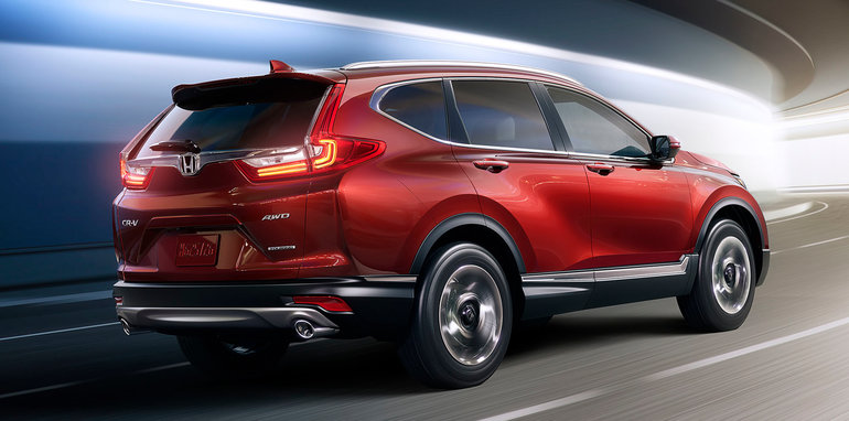 2017 Honda CR-V unveiled in the US