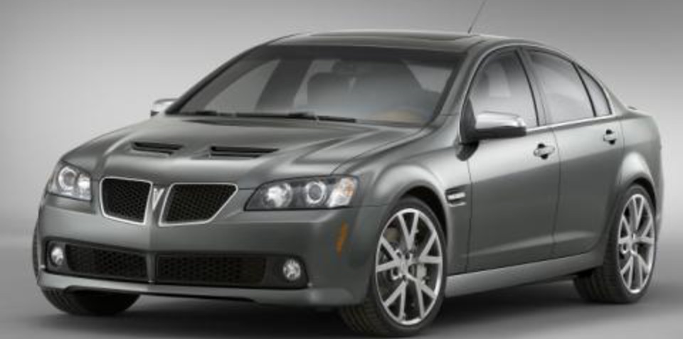 VE Commodore SS becomes the Pontiac G8 GT