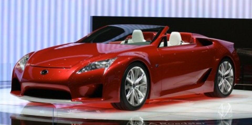 Lexus LF-A Roadster 2008 Geneva Motor Show Lexus LF-A Roadster 2008 Geneva Motor Show