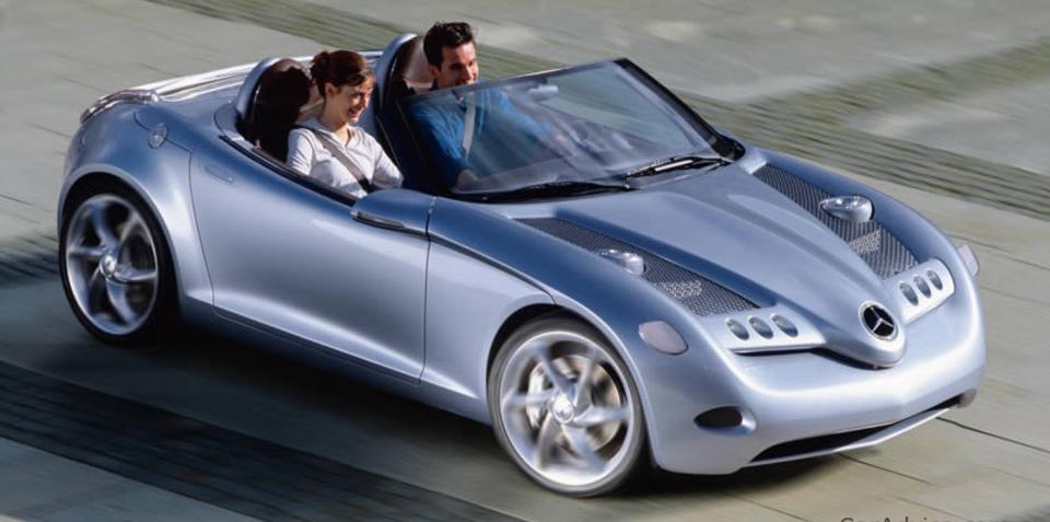 Mercedes-Benz SLA front-drive sports convertible on the way