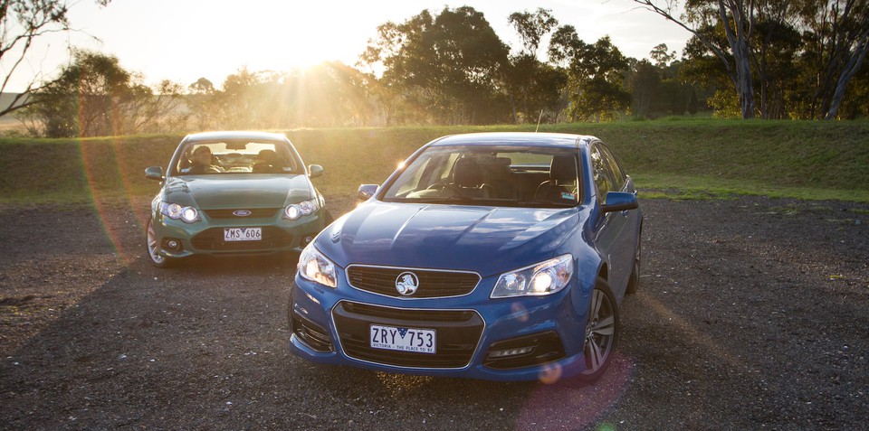 Holden sv6 vs ford xr6 reviews #6
