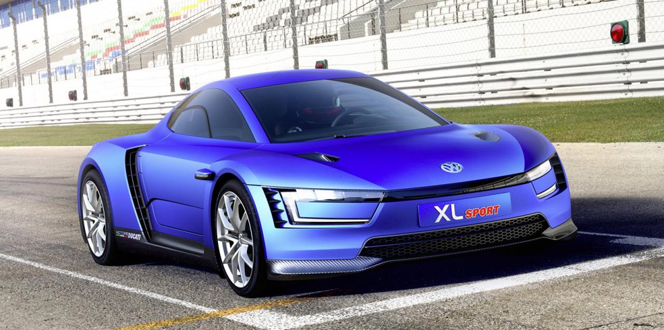 Volkswagen XL2 Sport: Ducati-powered VW coupe concept ...