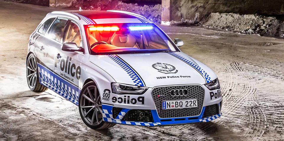 Audi RS4 :: 331kW performance wagon joins NSW police force