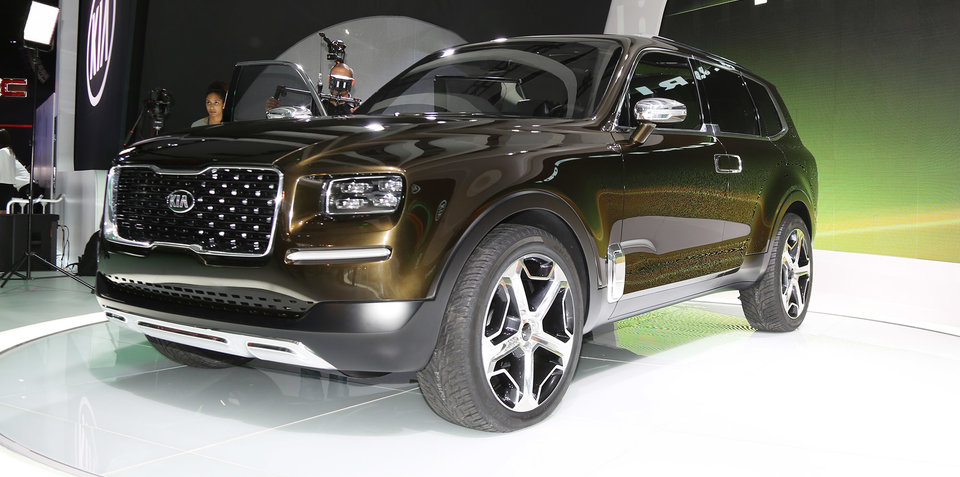 Kia Telluride:: 298kW hybrid SUV concept hits Detroit show