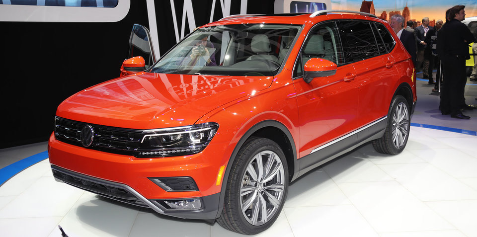 volkswagen tiguan lwb front