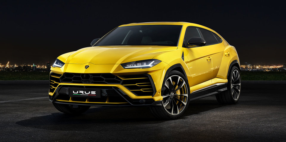 2018 Lamborghini Urus revealed 2018 Lamborghini Urus revealed