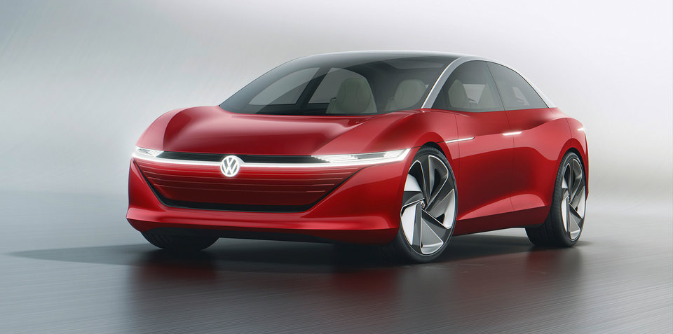 Volkswagen I.D. Vizzion concept revealed