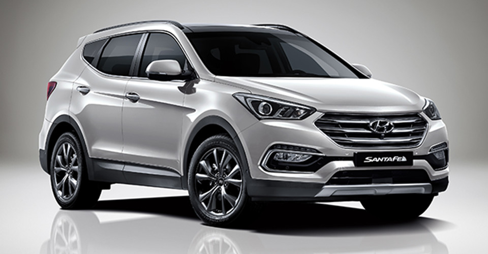 Hyundai Santa Fe facelift unveiled in Korea