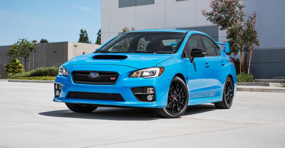 Subaru WRX, WRX STI and BRZ limited edition Hyper Blue models coming to