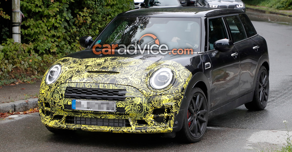 2019 Mini Clubman JCW spied | CarAdvice