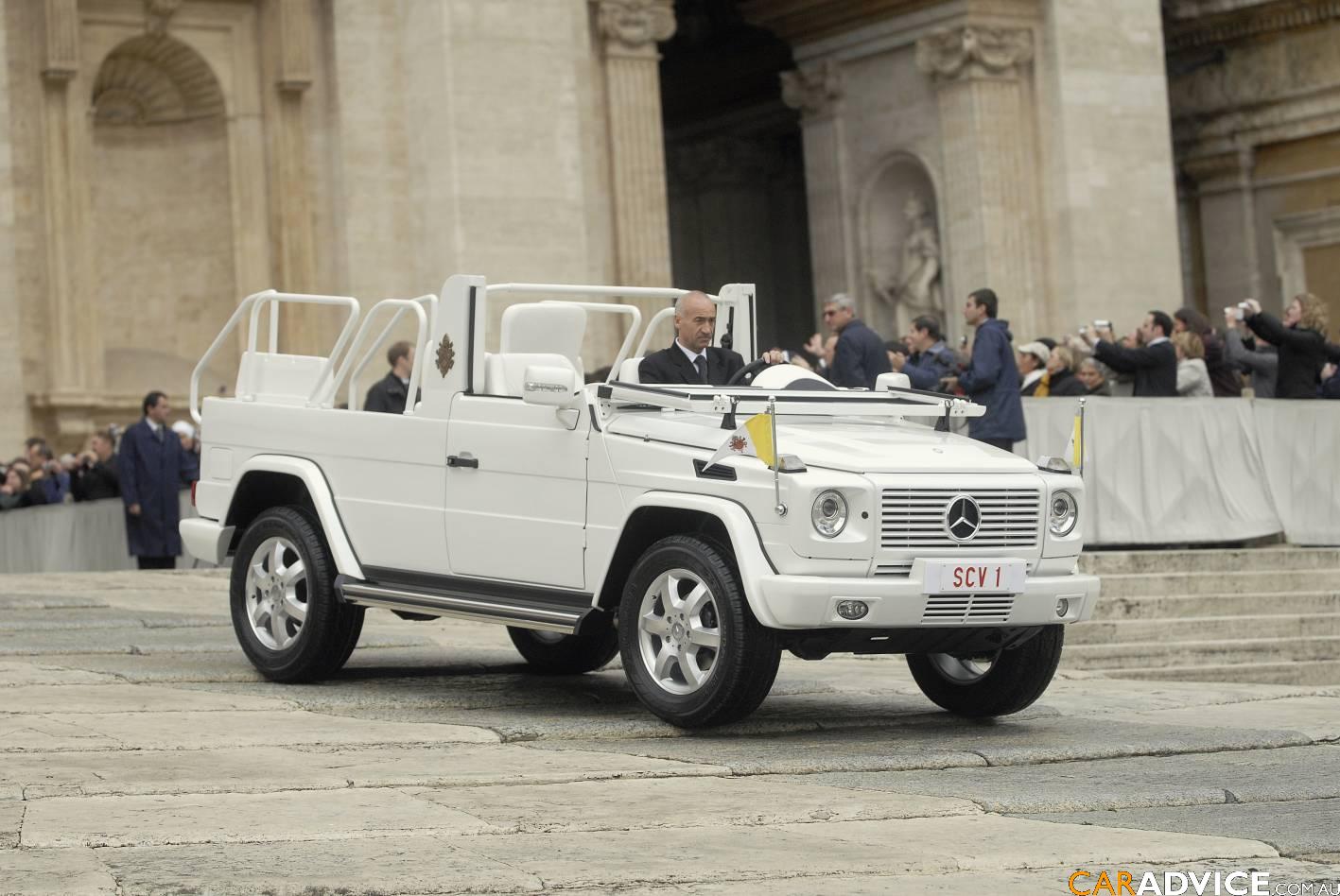 The all-new Popemobile - Photos