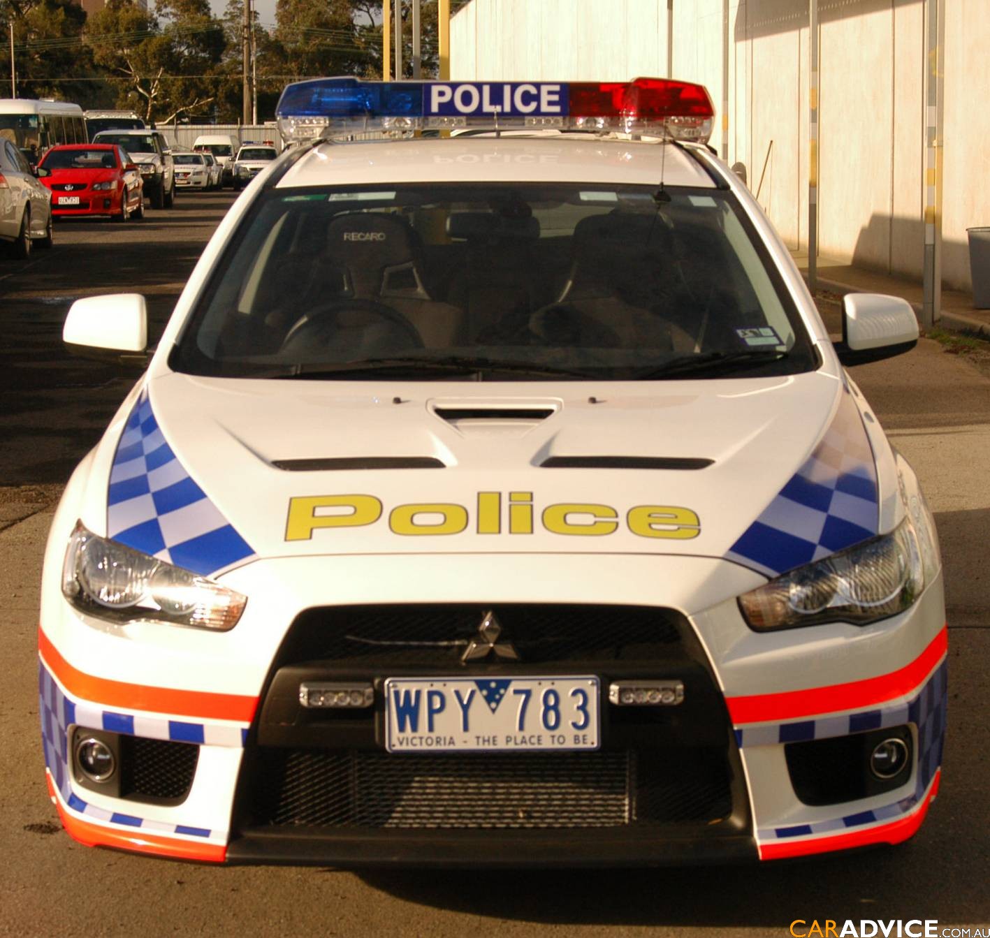 Mitsubishi Lancer Evolution x Police