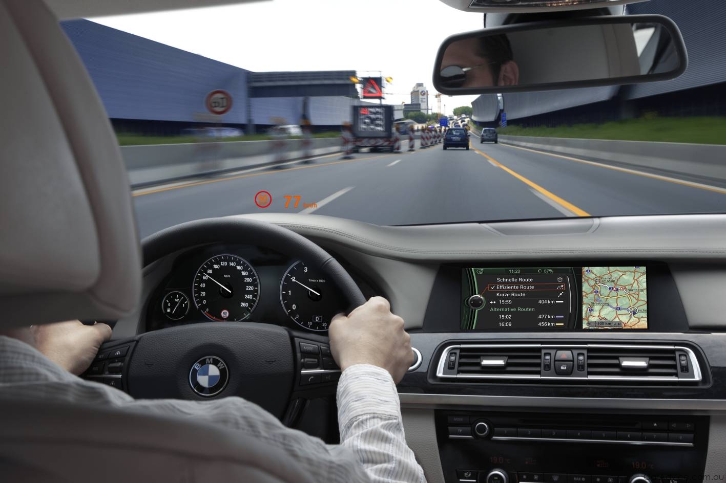 BMW 5 Series: Speed limit BMW 5 Series: Speed limit