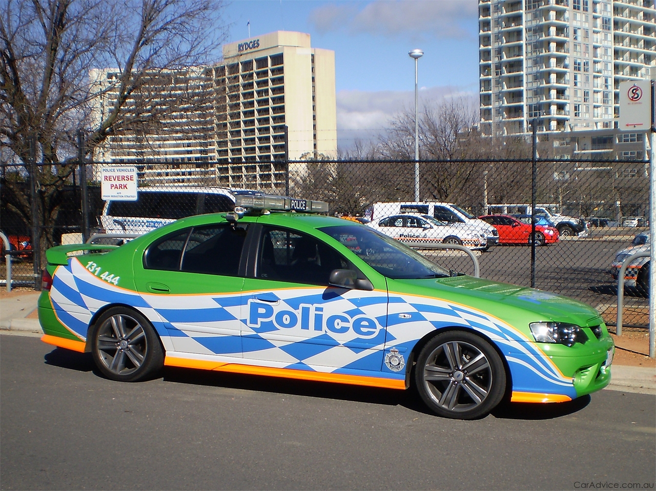 stock photo police car