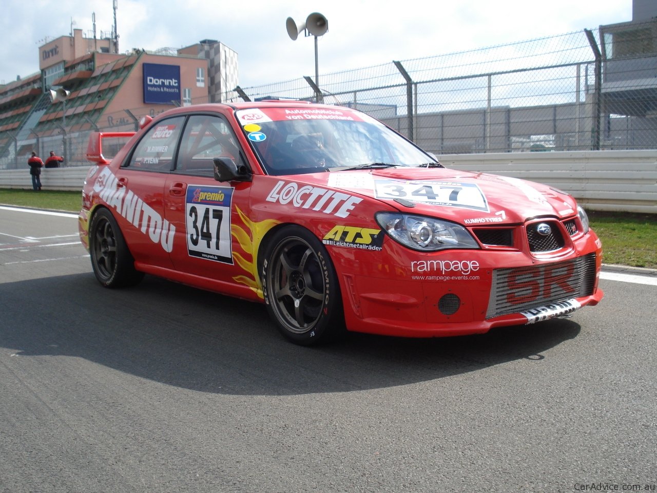 Subaru WRX STi by SR Motorsport at Nurburgring - Photos (1 of 4)