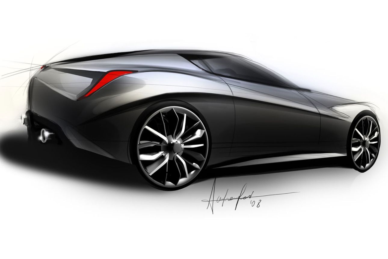 Lancia design sketch