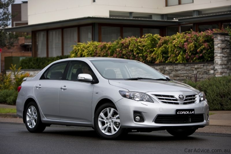 2010 Toyota Corolla sedan updated for Australia photos CarAdvice