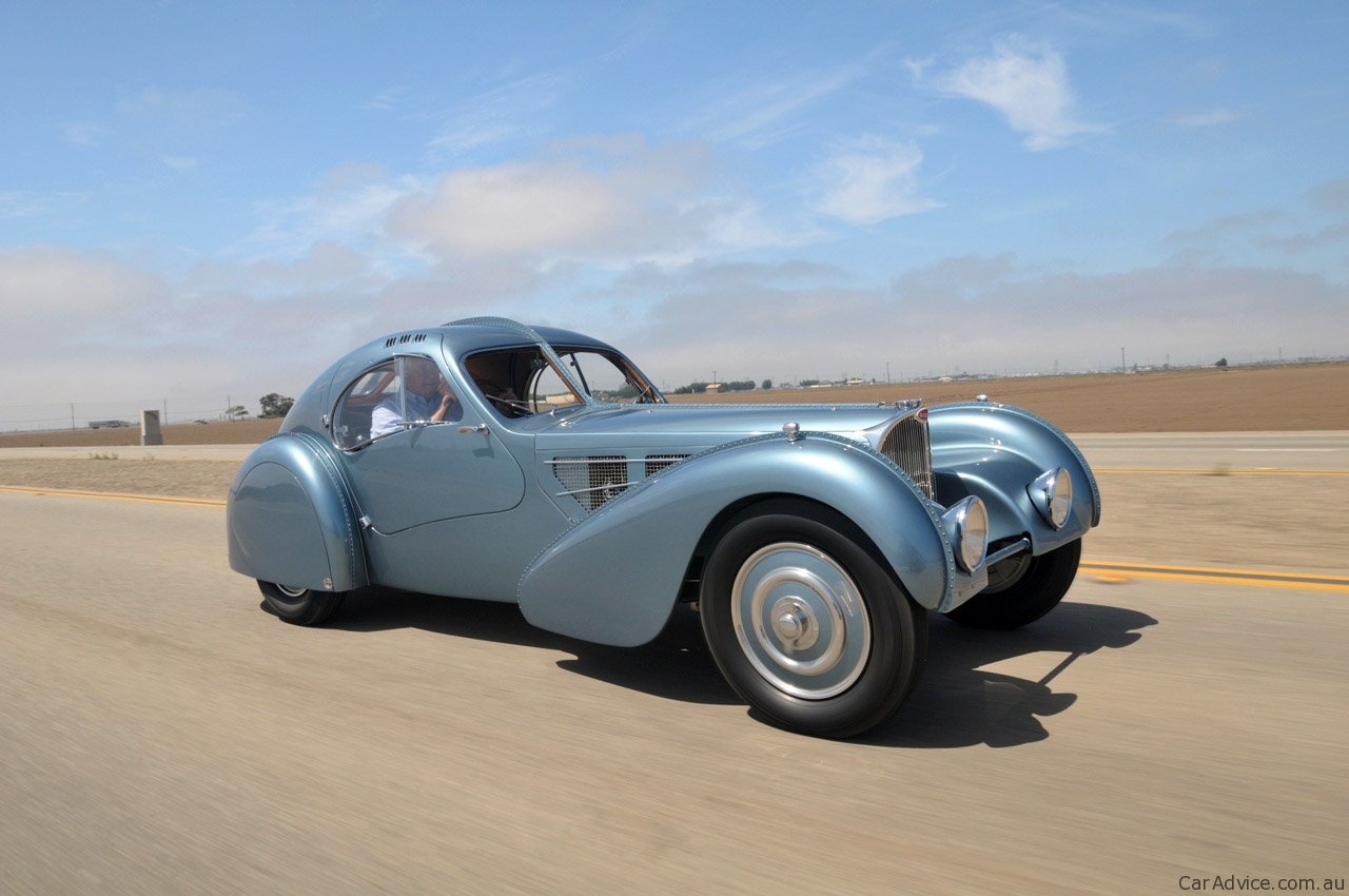 1937 Bugatti Type 57SC Atlantic aka the world's most expensive car is