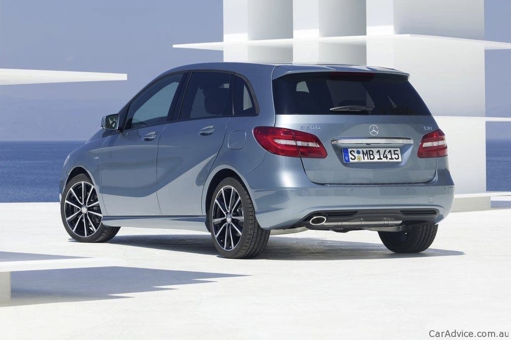 2012 Mercedes-Benz B-Class revealed, coming to Australia ...