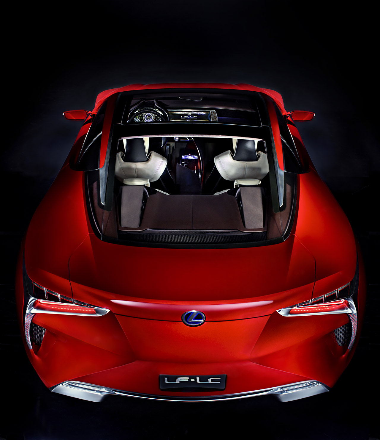 Lexus LF-LC hybrid sports coupe concept at Detroit ...